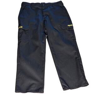 Authentic Spirit Airlines Black Men's Uniform Pants 36x30